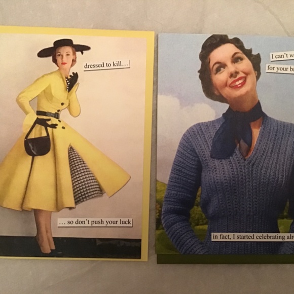 Set of Six Ann Taintor Greeting Cards - Picture 7 of 8